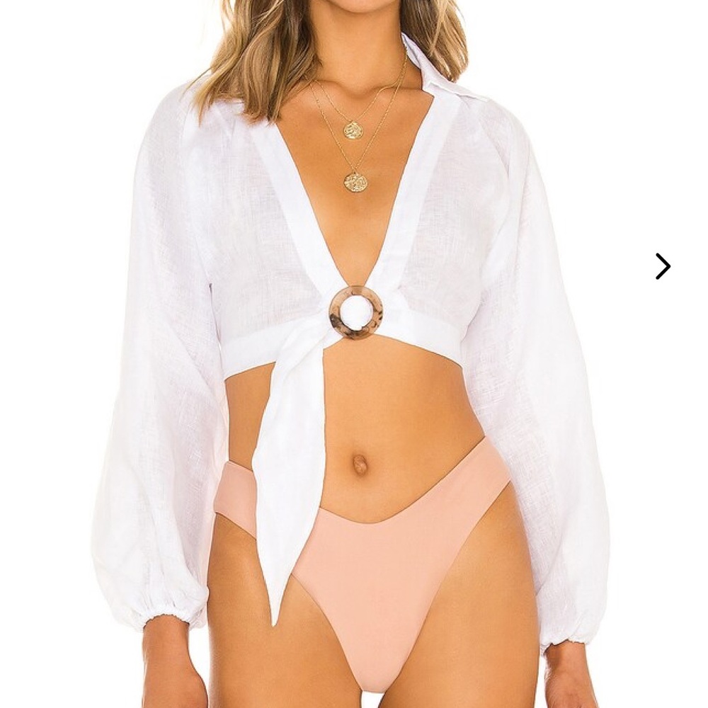 Lovers + Friends Mercy linen top